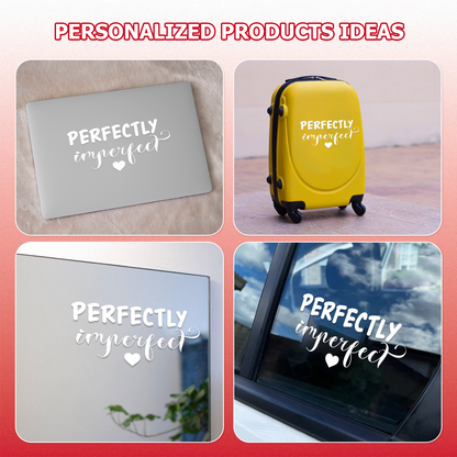 "Perfectly Imperfect Joy" Inspirational Car Decal