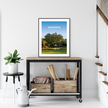Augusta Golf Course Print — Georgia Fairway Wall Art (Unframed)