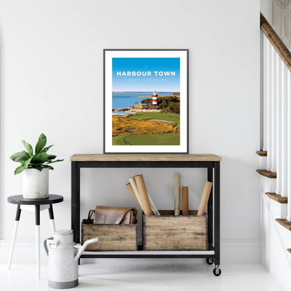 Harbour Town Golf Course Print — South Carolina Coastal Wall Art (Unframed)