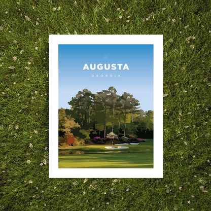 Augusta Golf Course Print — Georgia Fairway Wall Art (Unframed)