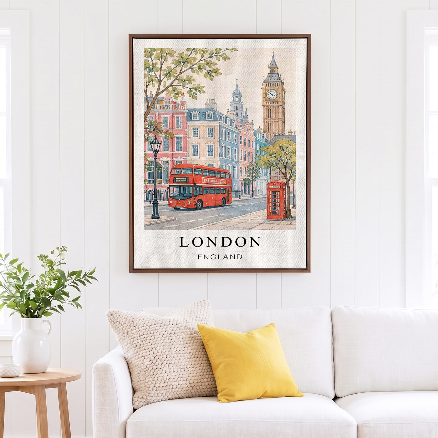 London Canvas Print — England Travel Wall Art