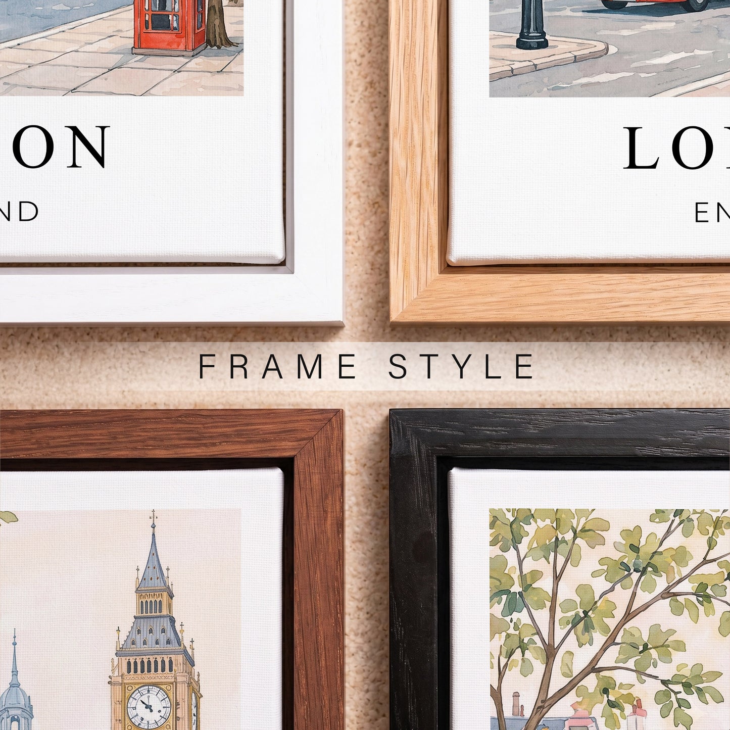 London Canvas Print — England Travel Wall Art