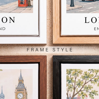 London Canvas Print — England Travel Wall Art