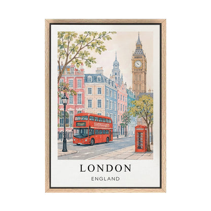 London Canvas Print — England Travel Wall Art