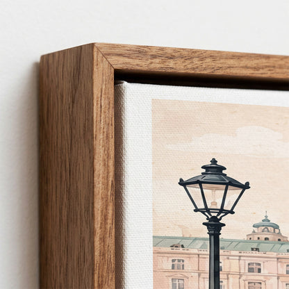 Vienna Canvas Wall Art — Austria Cityscape Decor