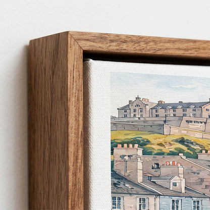 Edinburgh Canvas Wall Art — Scotland Cityscape Decor