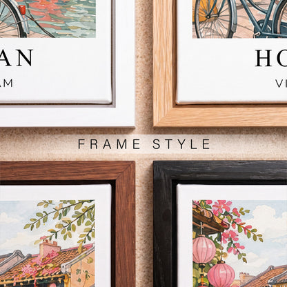 Hoi An Canvas Wall Art — Vietnam Lantern City Decor