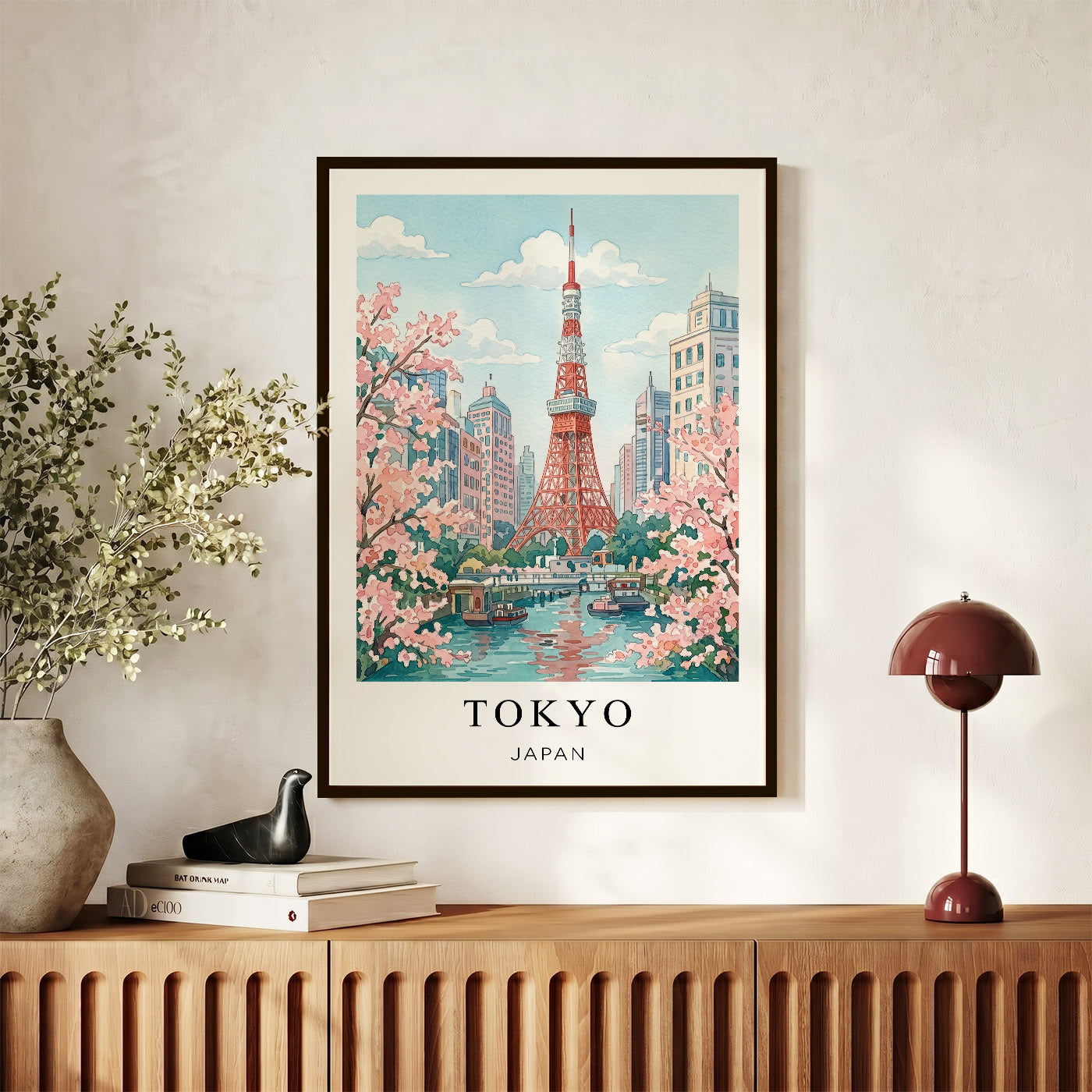 Tokyo Canvas Wall Art — Japan Cityscape Decor
