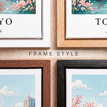 Tokyo Canvas Wall Art — Japan Cityscape Decor