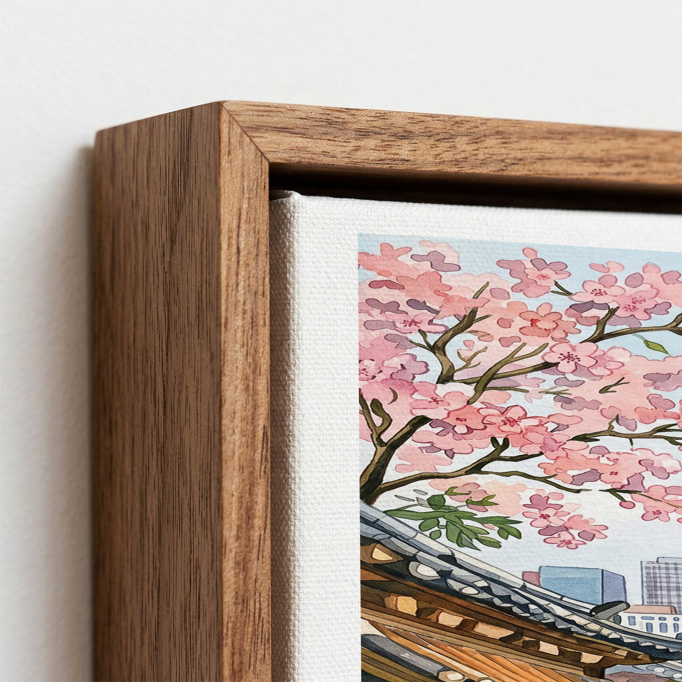 Seoul Canvas Wall Art — South Korea Cityscape Decor