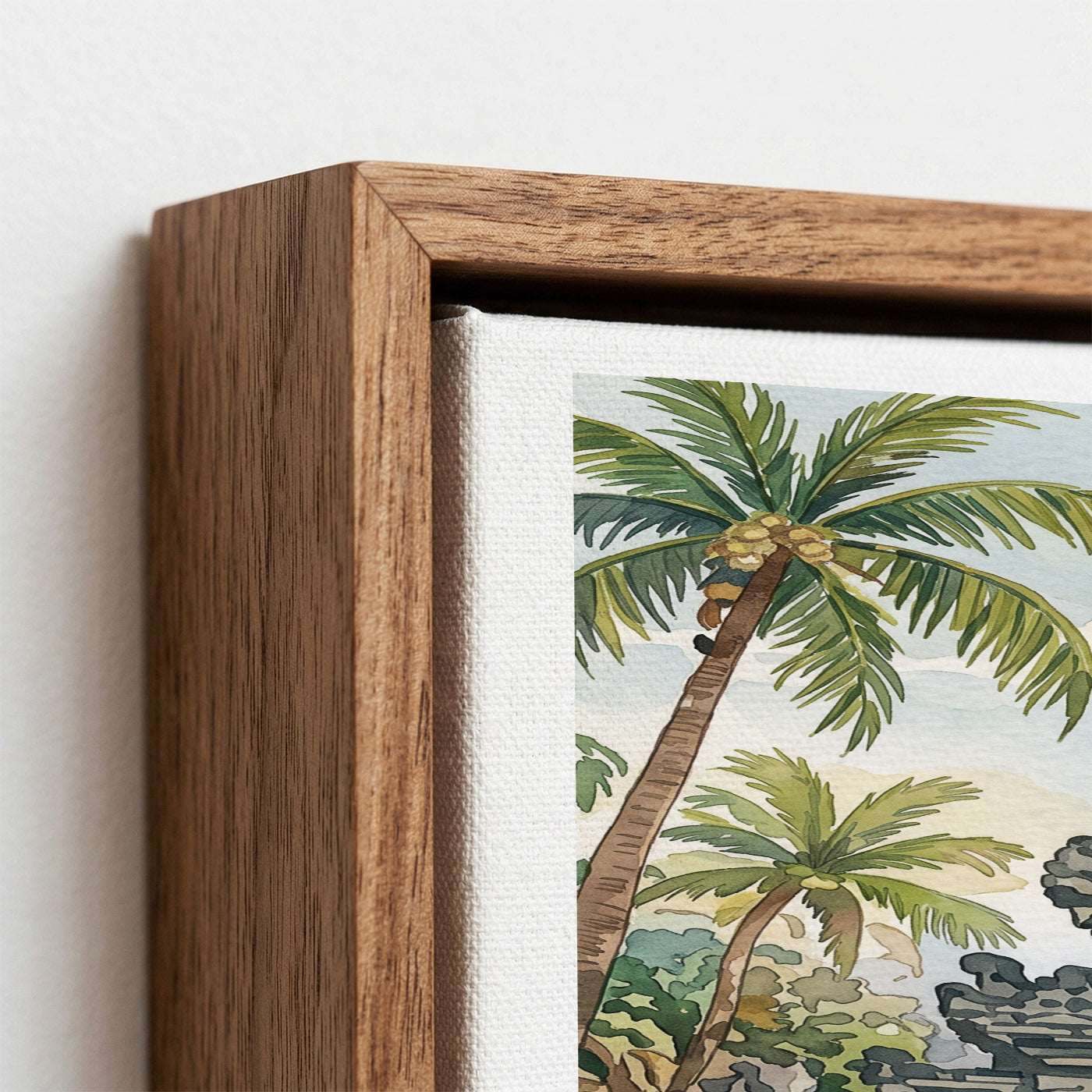 Bali Canvas Wall Art — Indonesia Tropical Decor