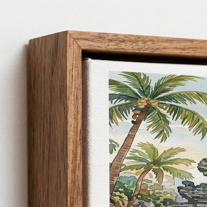 Bali Canvas Wall Art — Indonesia Tropical Decor