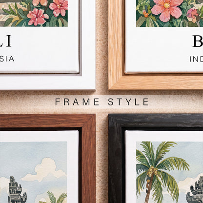 Bali Canvas Wall Art — Indonesia Tropical Decor